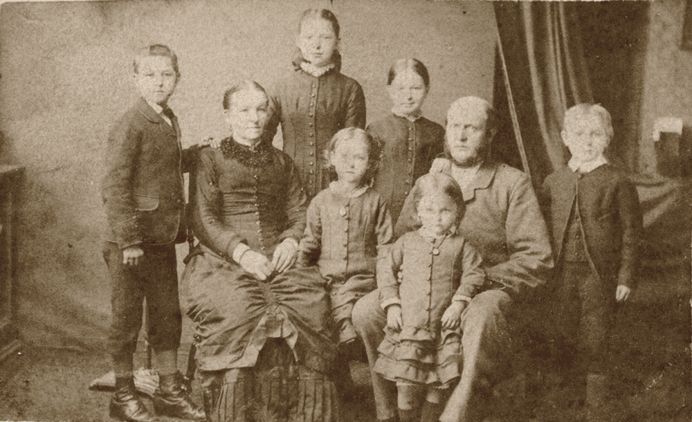 Hinchliff family c.1864