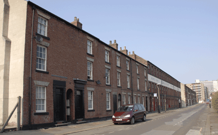 Milton Street - parallel to Egerton Street